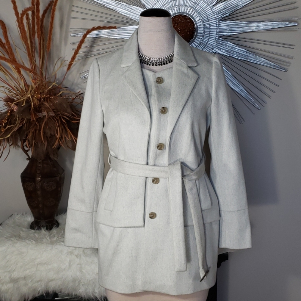 GORGEOUS J. CREW 100% WOOL PEA COAT